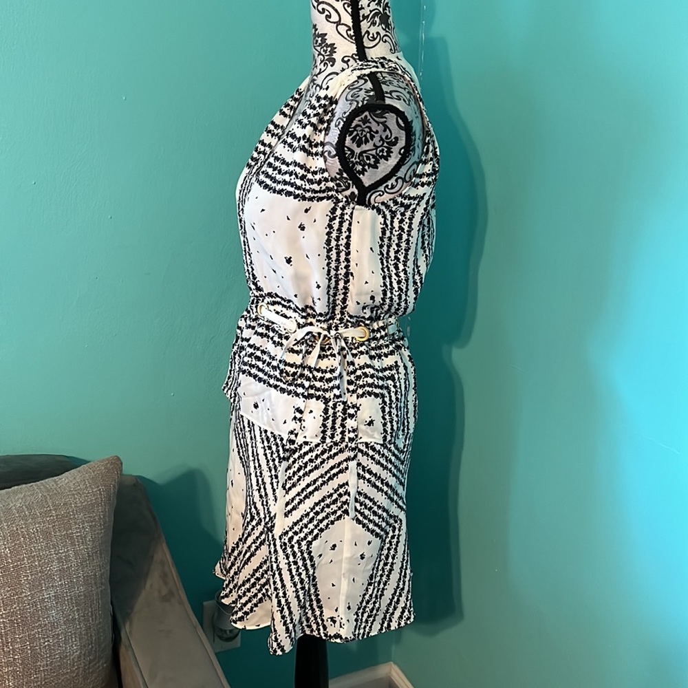 Derek Lam 10 Crosby Intermix Pattern Stretch Wais… - image 2